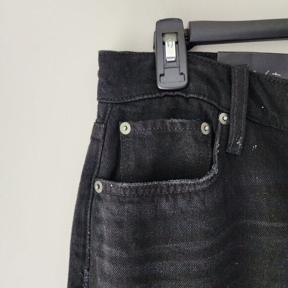 RALPH LAUREN Flare High Rise Jeans | Black, Non-Stretch | 10P, Petite NEW - Picture 2 of 8